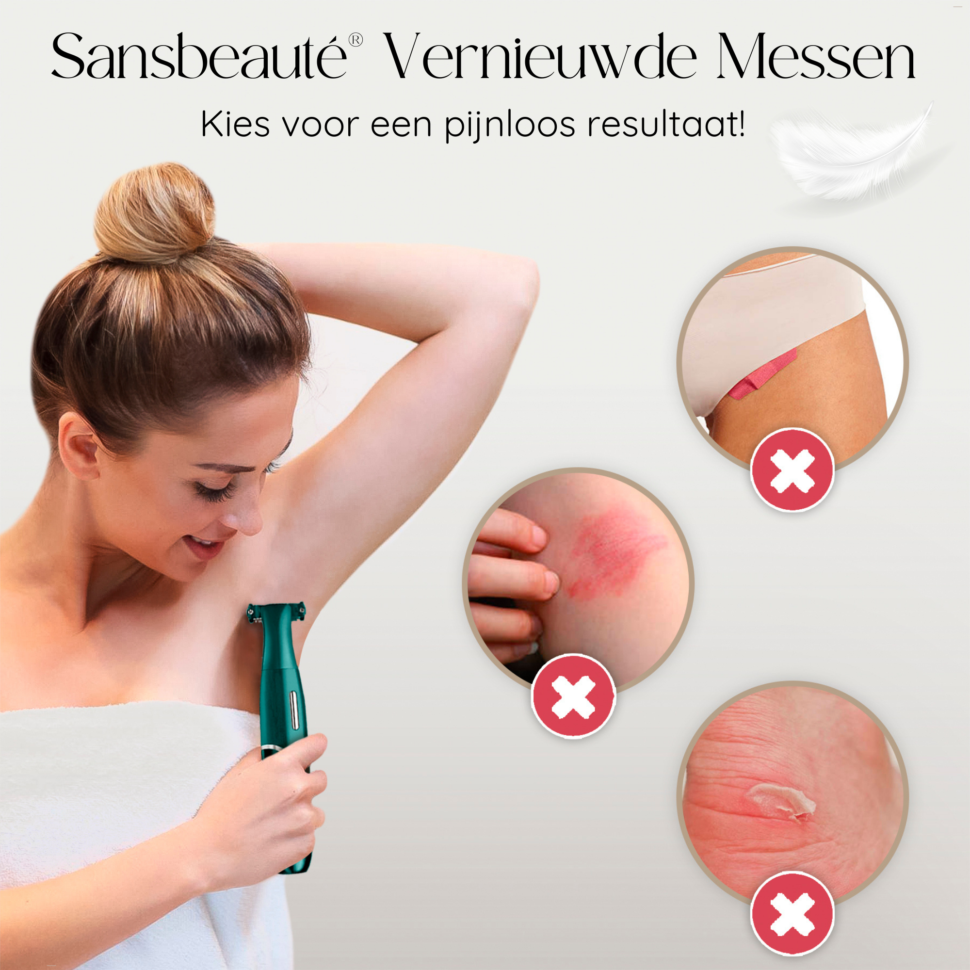 SANSBEAUTÉ® 4 IN 1 BIKINITRIMMER