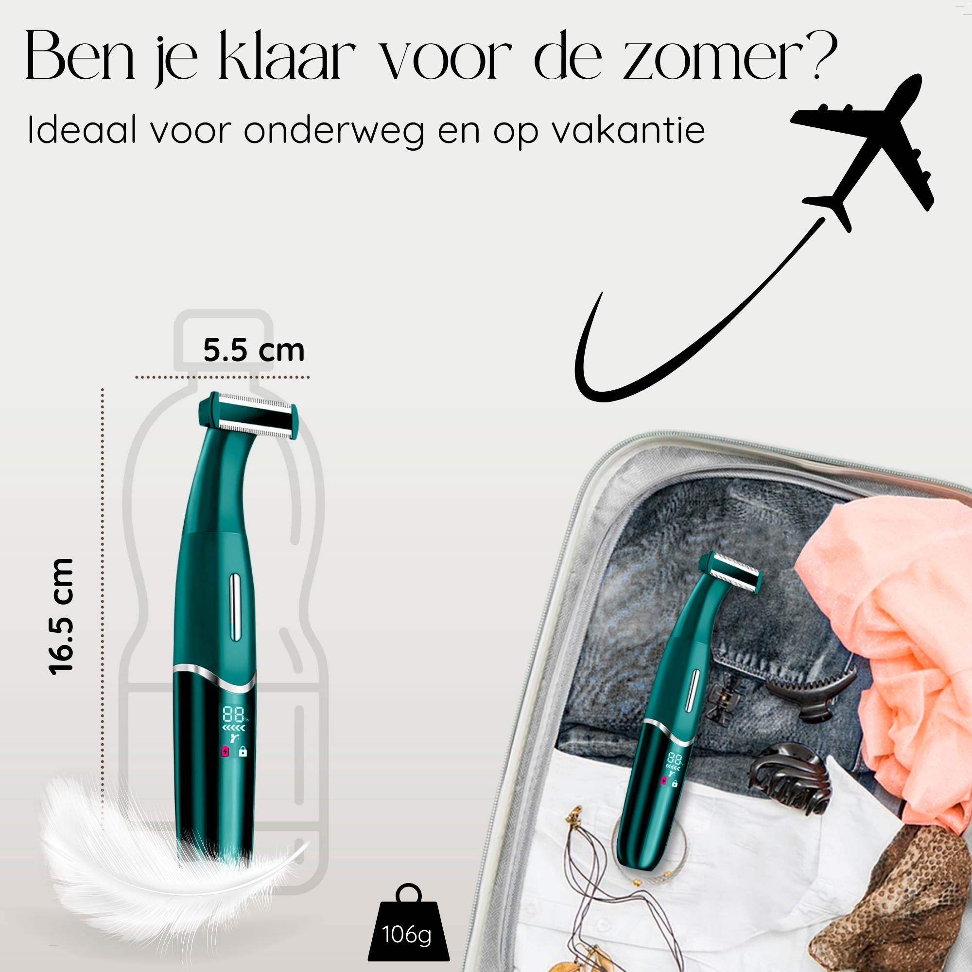 SANSBEAUTÉ® 4 IN 1 BIKINITRIMMER