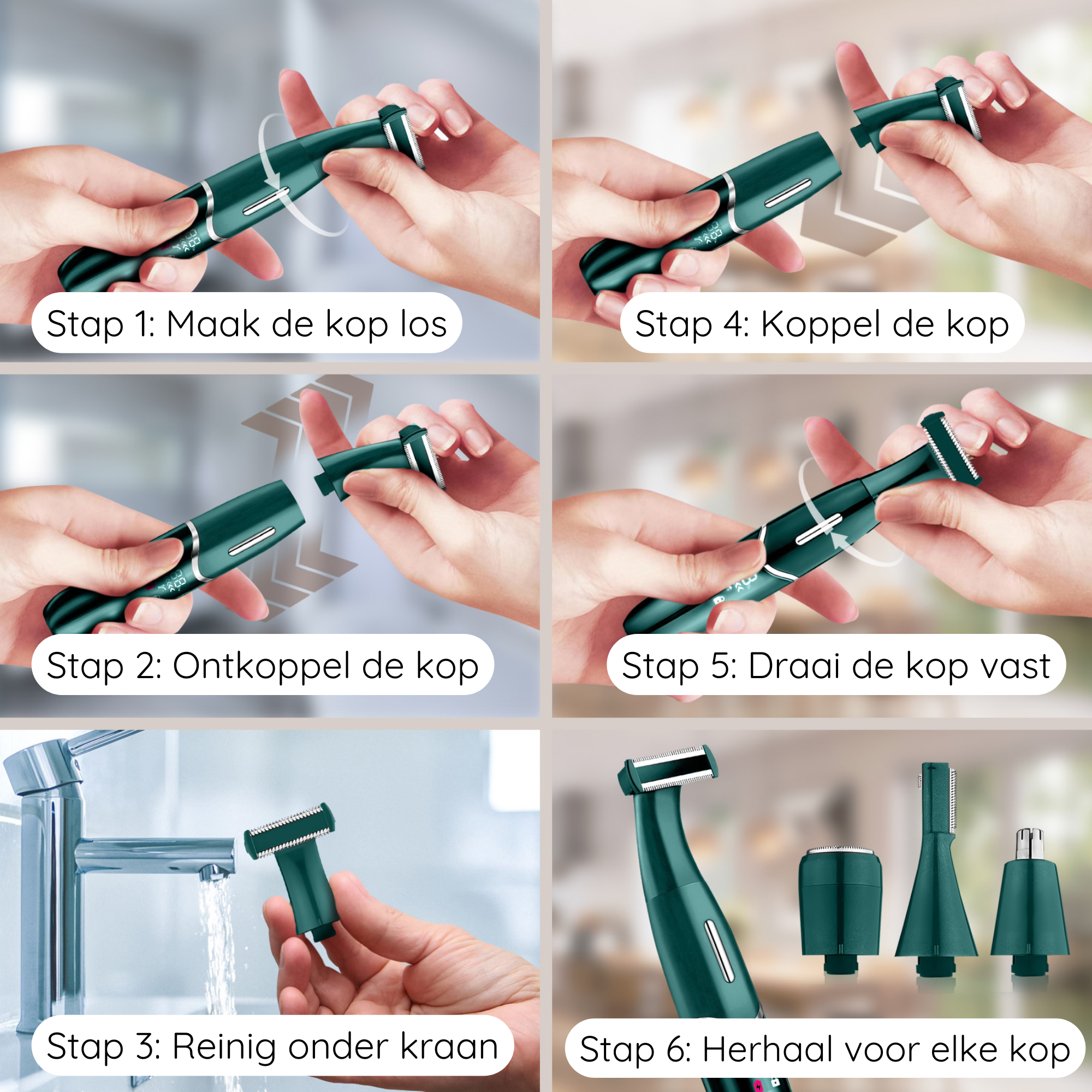 SANSBEAUTÉ® 4 IN 1 BIKINITRIMMER