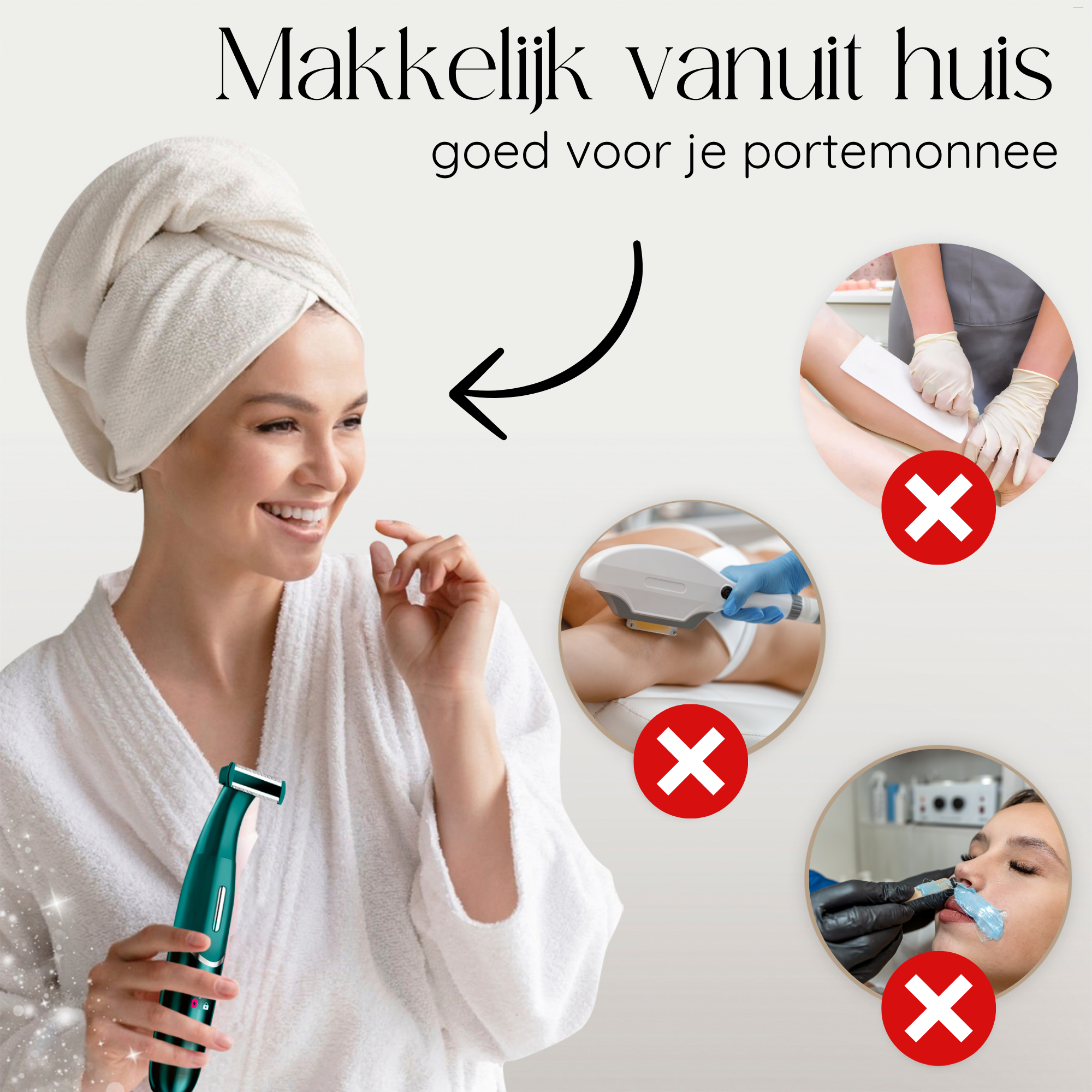 SANSBEAUTÉ® 4 IN 1 BIKINITRIMMER