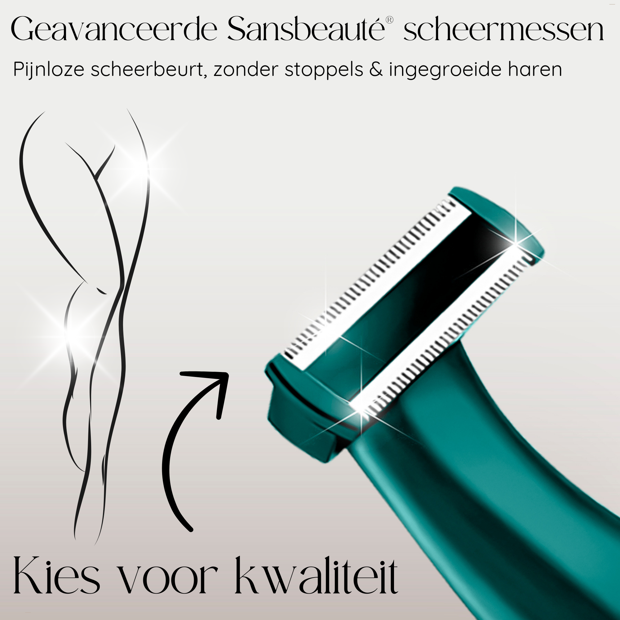 SANSBEAUTÉ® 4 IN 1 BIKINITRIMMER